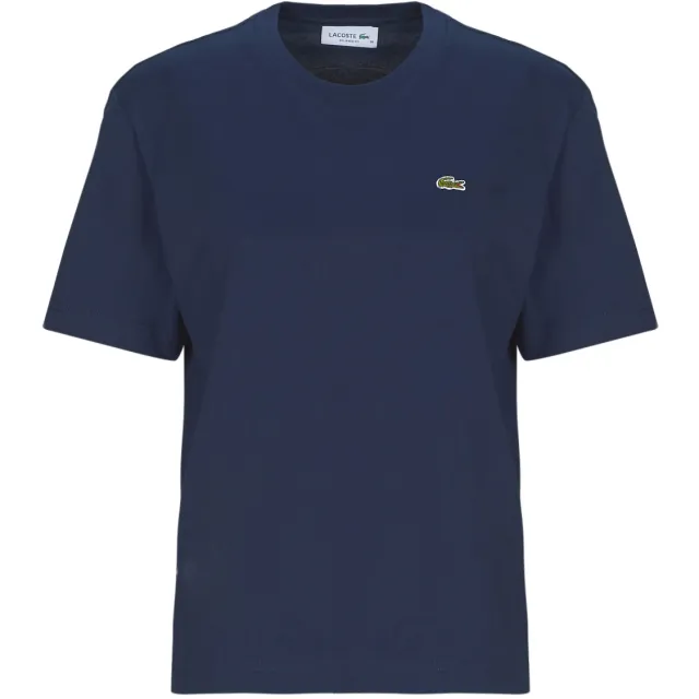 T-shirt Korte Mouw Lacoste TF7215 donkerblauw, foto 2