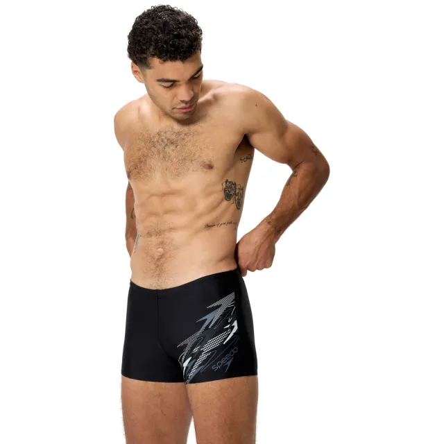 Speedo Medley Logo zwemboxer zwart