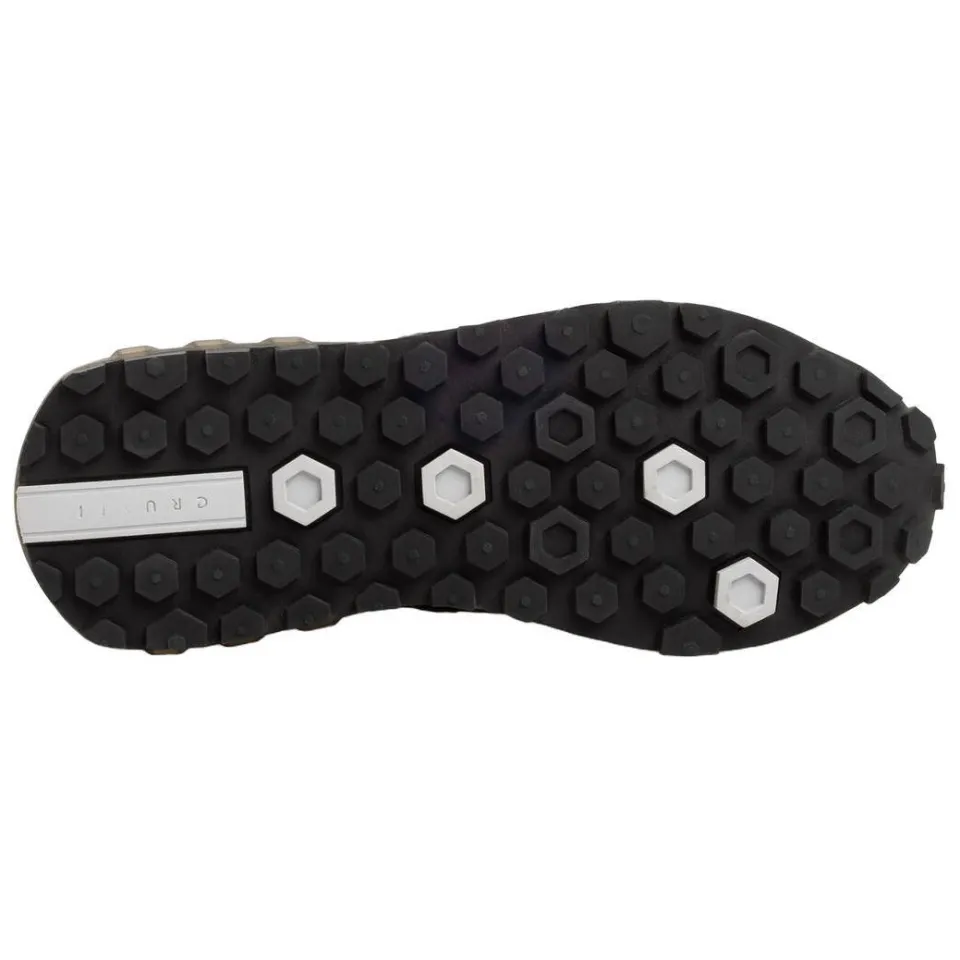 Cruyff leren sneakers - donkergroen/zwart, foto 3