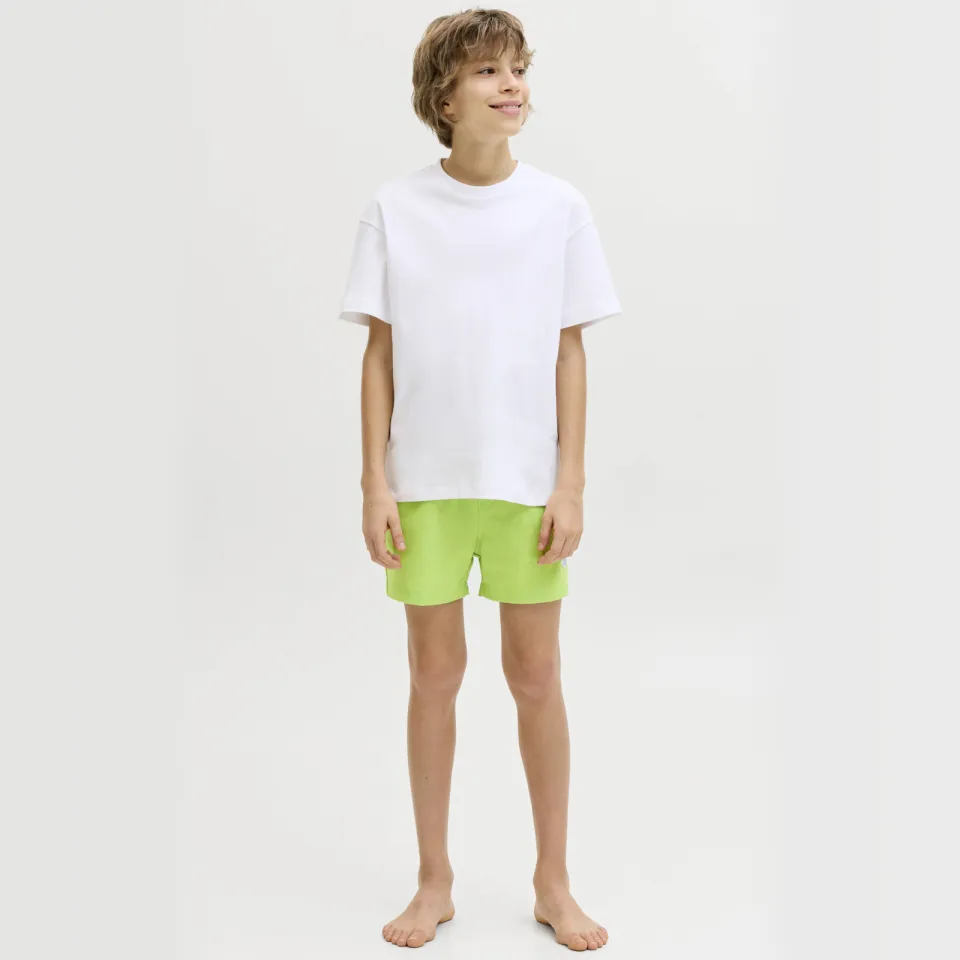 Jack & Jones JUNIOR zwemshort limegroen