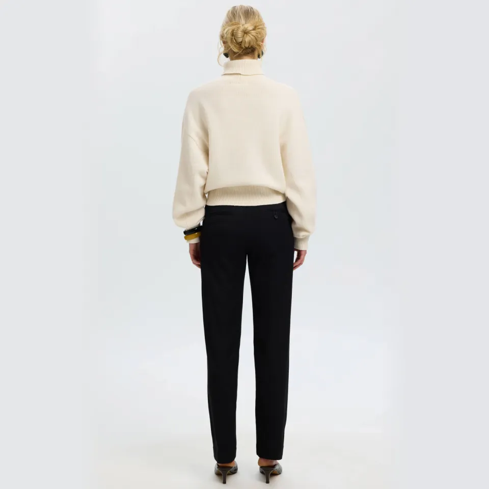 Selected Women coltrui met wol - ecru, foto 4