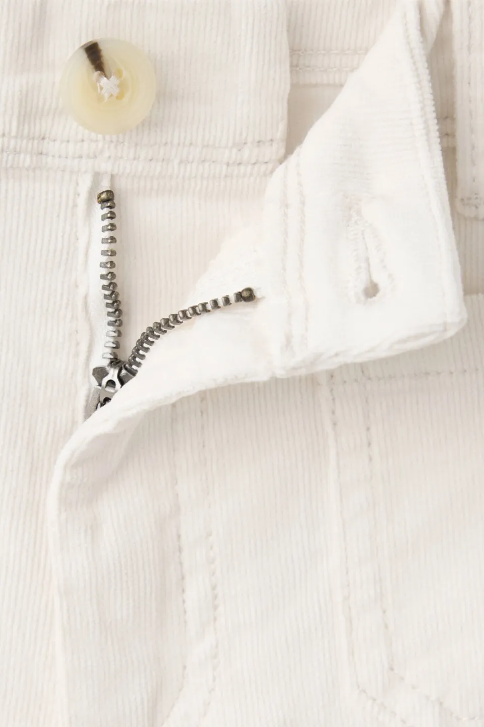 Mango Kids corduroy broek - ecru, foto 3