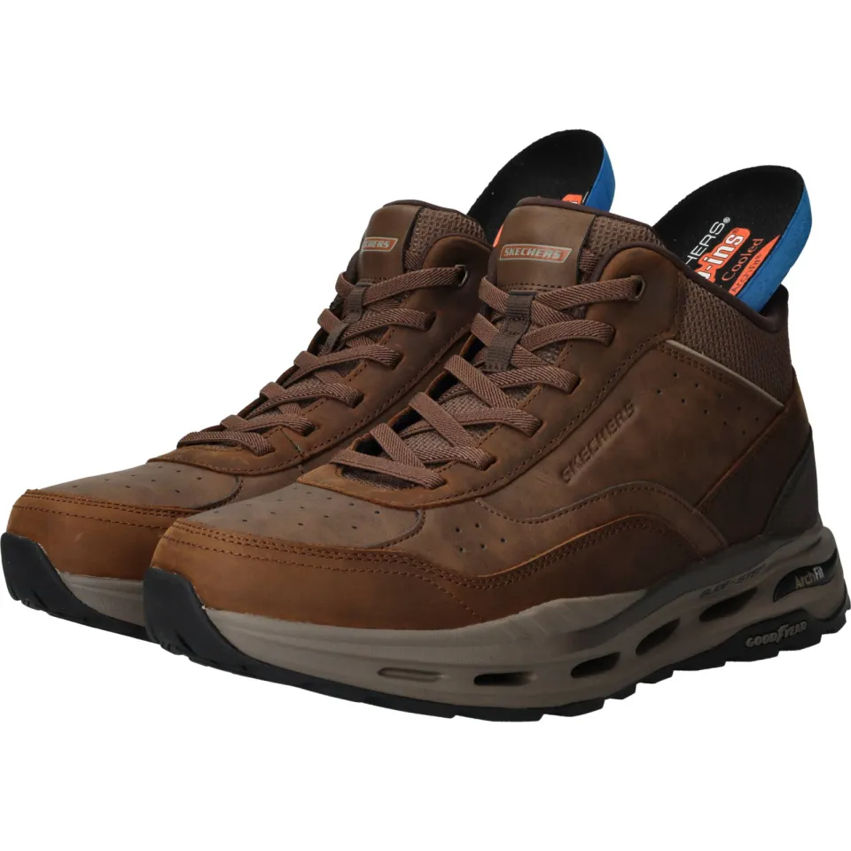 Skechers Arch Fit Orvan Ultra Veterboots Bruin, foto 8