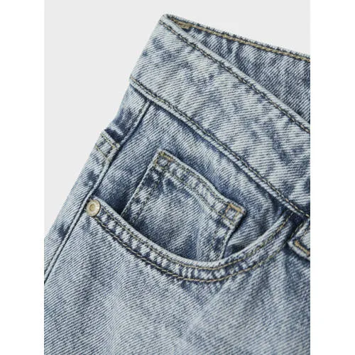 LMTD NLMBEX loose fit jeans - lichtblauw, foto 4