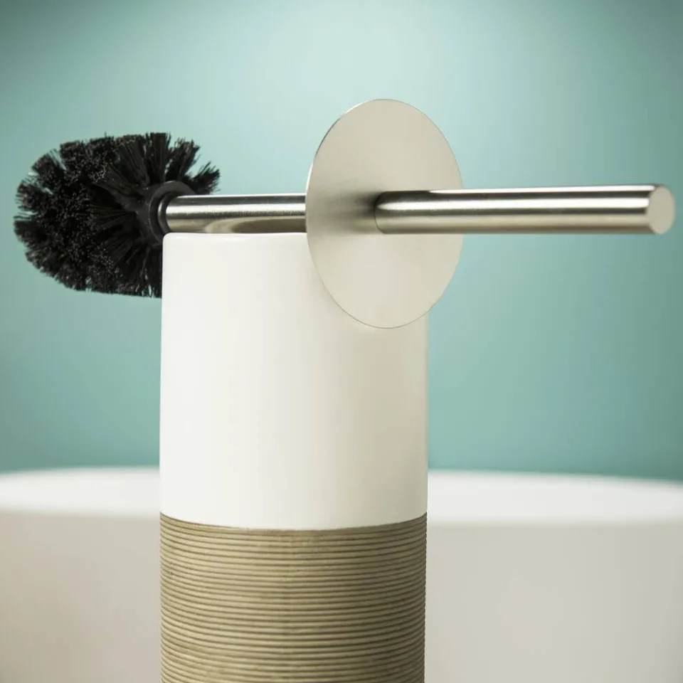Sealskin toiletborstel Doppio zand, foto 3