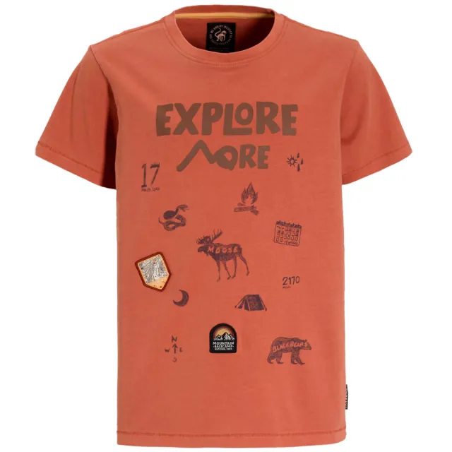 Me & My Monkey t-shirt oranje
