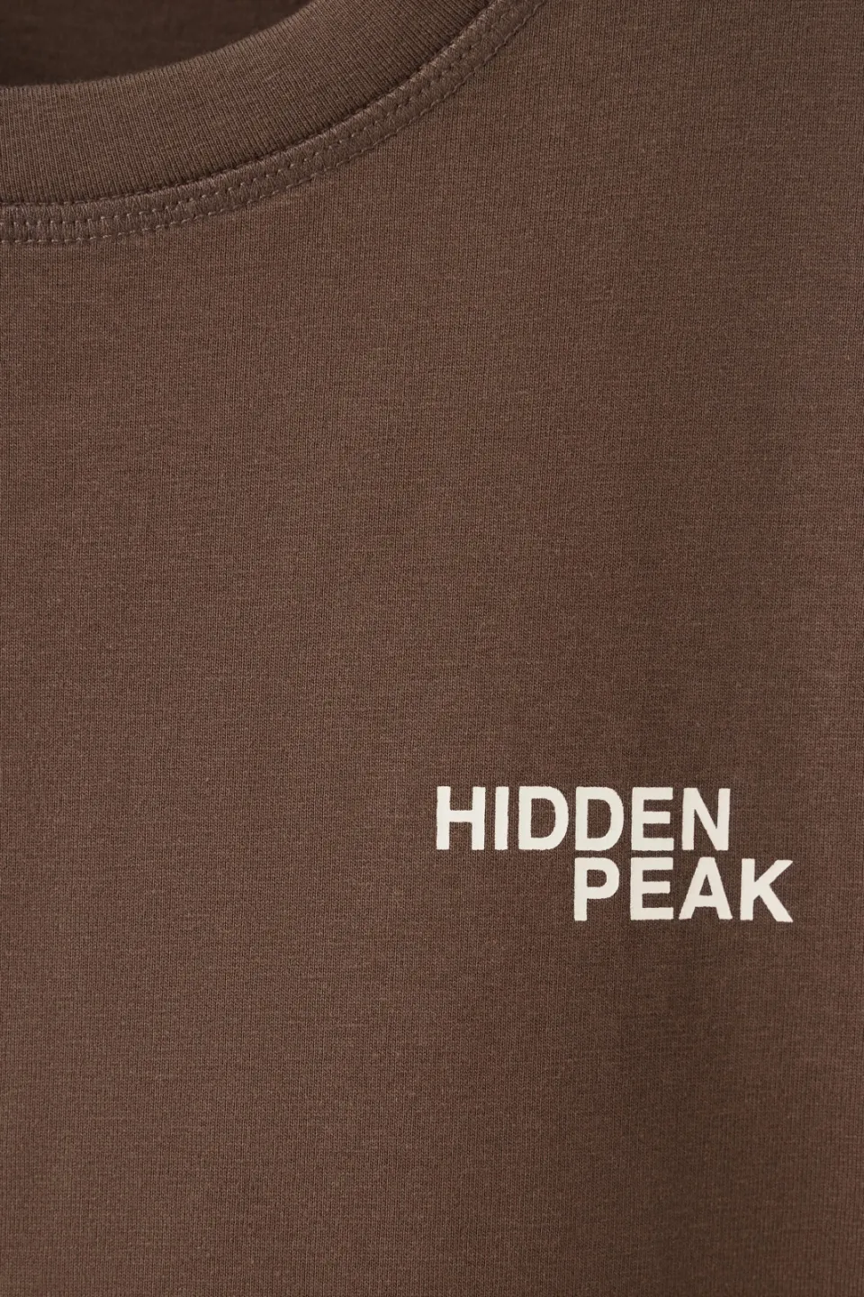 Mango Teen t-shirt met backprint bruin, foto 8