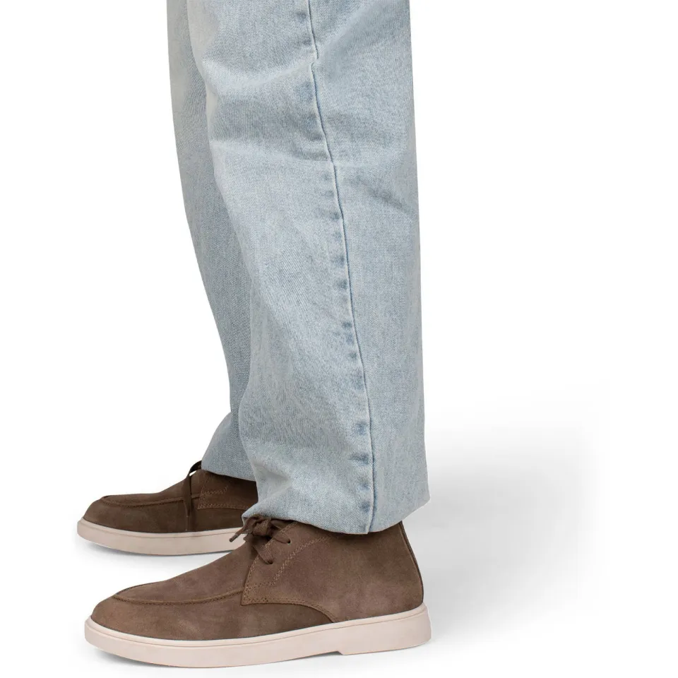 Poelman Owen suède veterboots - bruin, foto 4