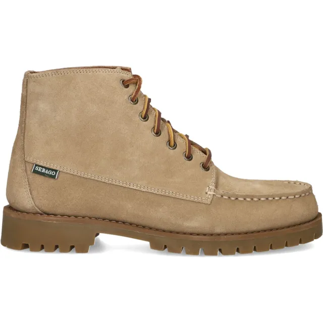 Sebago Heren Veterschoenen Parker - Beige
