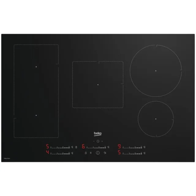 Beko HII85720UFT inductiekookplaat zwart
