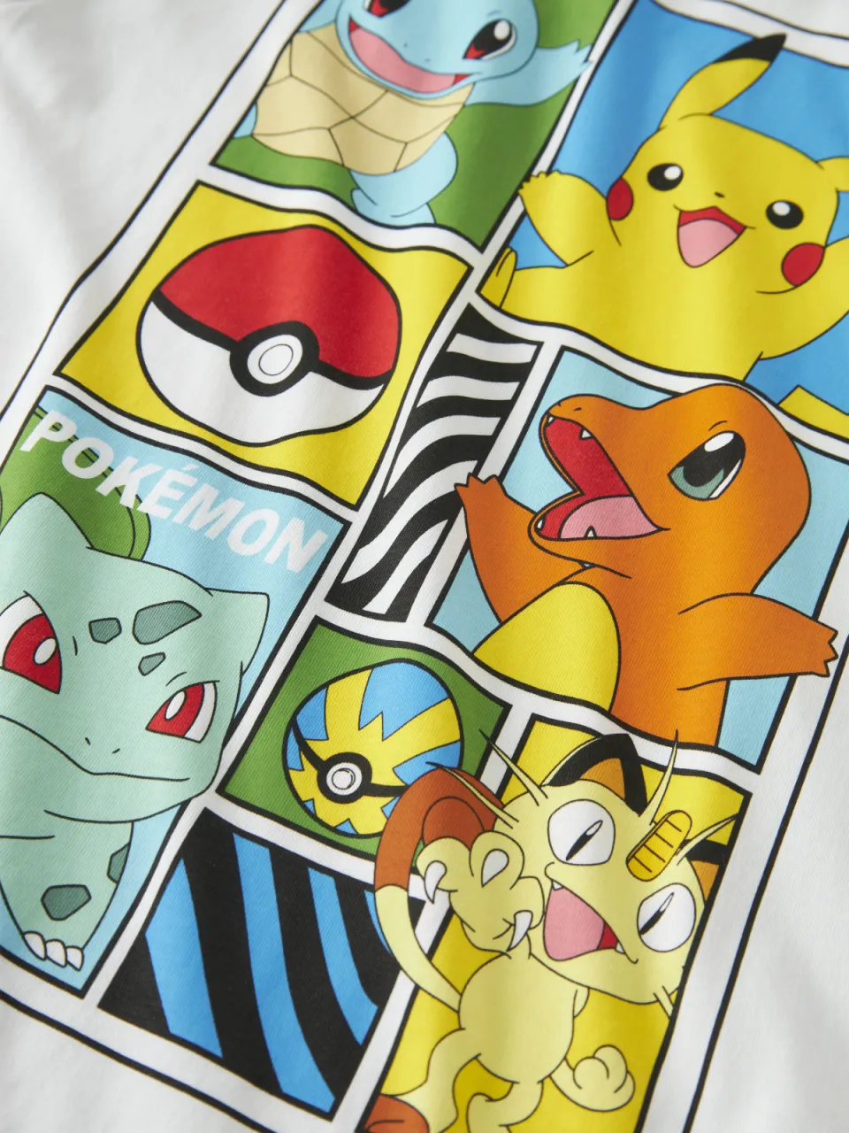 NAME IT Pokemon t-shirt wit met print, foto 3