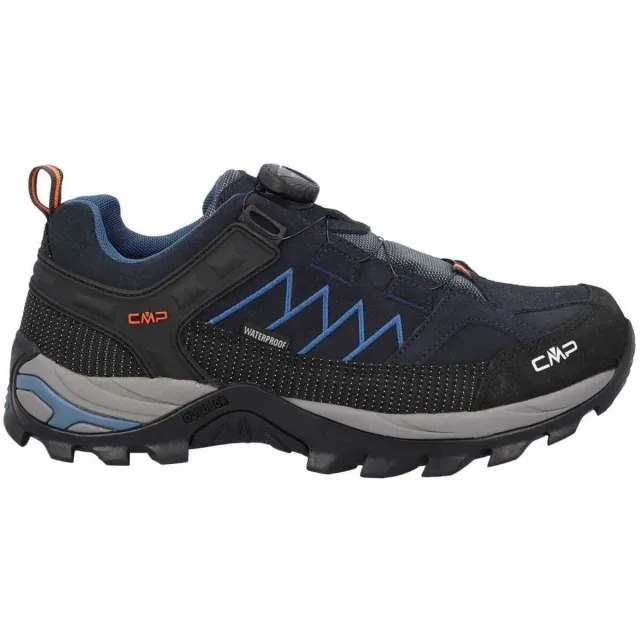 CMP Wandelschoenen Cmp Rigel Low Fitgo Trekking waterproof Zwart/Blauw