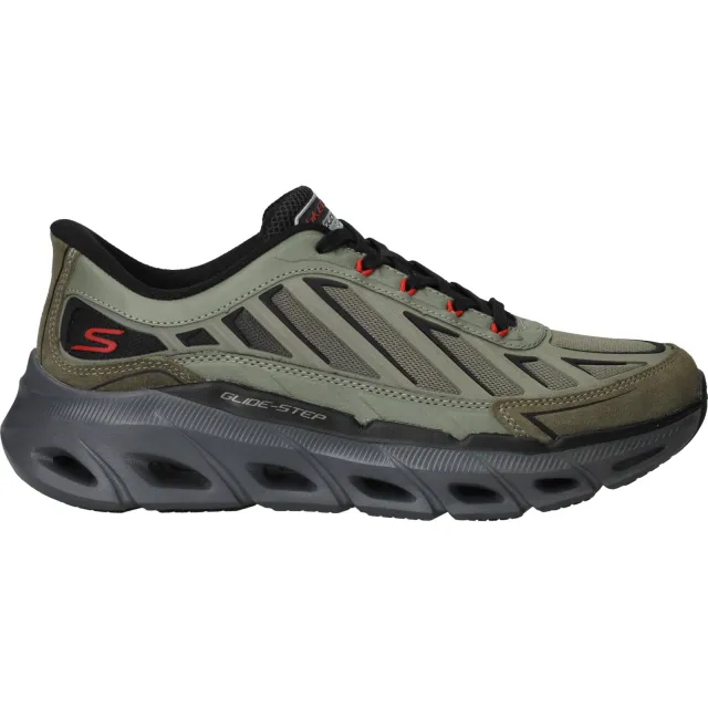 Skechers Slip-ins Relaxed-fit Glide-step sneakers groen
