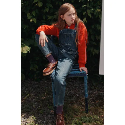 Levi's denim tuinbroek mediumblauw, foto 4