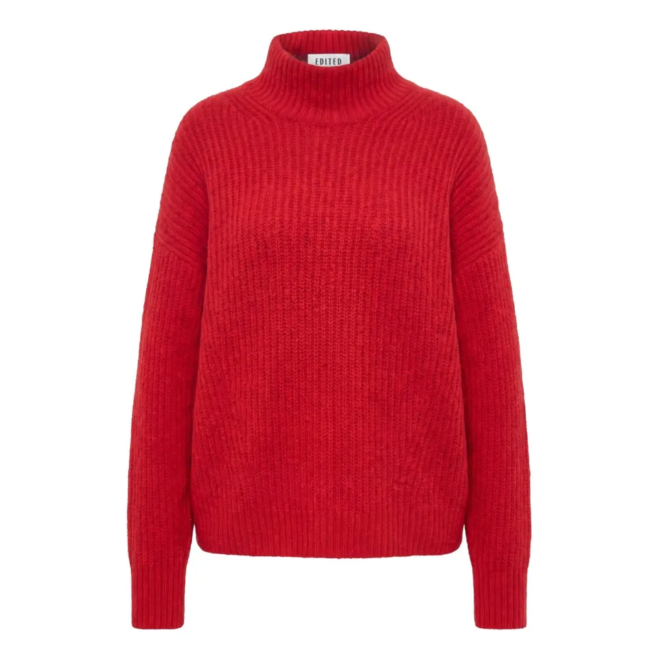 Edited coltrui met wol - rood, foto 2