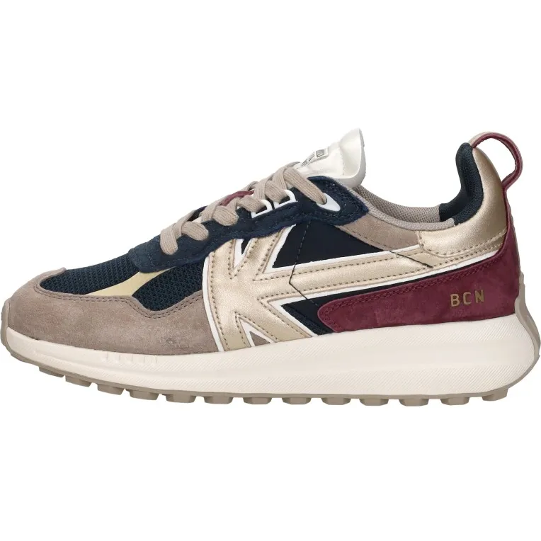 Kaotiko Detroit Glam lage sneaker taupe, foto 2