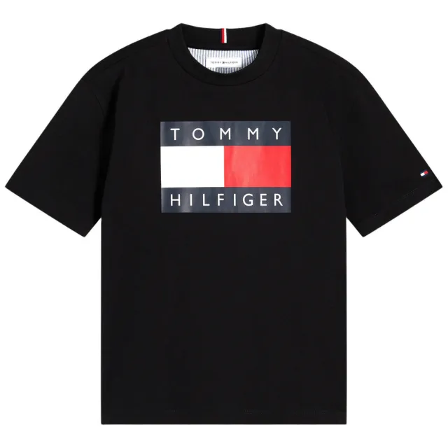 Tommy Hilfiger T-shirt zwart met logo, foto 2