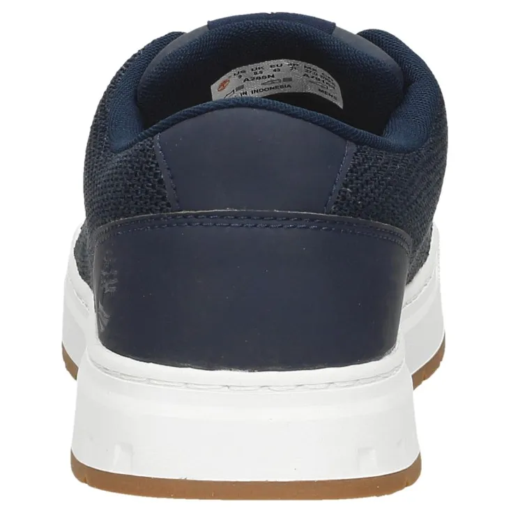 Timberland Maple Grove Knit Ox lage sneakers marineblauw, foto 5