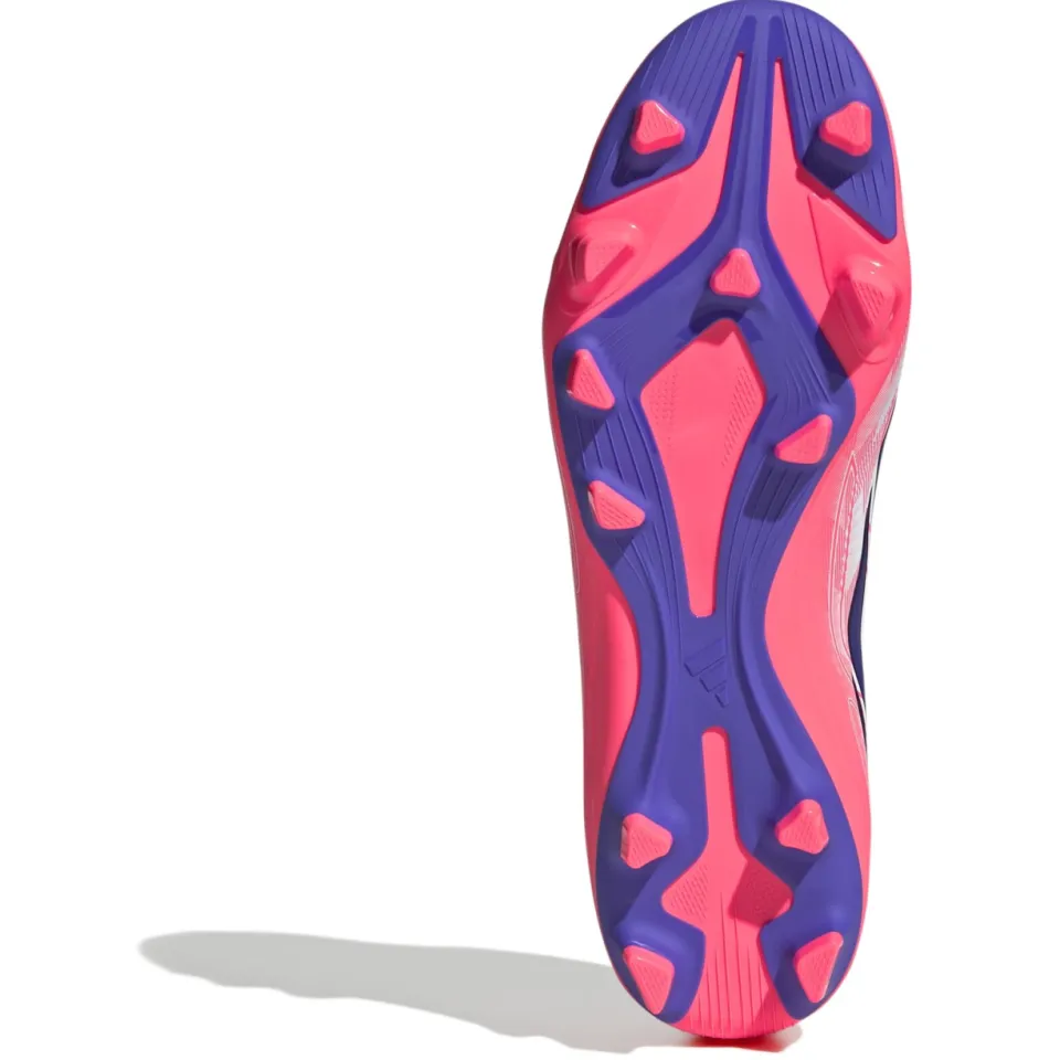 Adidas F50 Hyperfast Club Gras / Kunstgras Voetbalschoenen (MG) Wit Paars Roze, foto 7