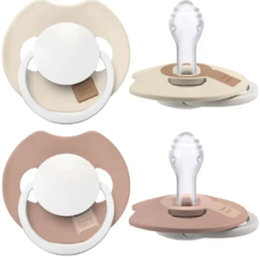 Difrax LOVI Fopspeen Prime Glow Dynamic Ivory Blush, foto 2
