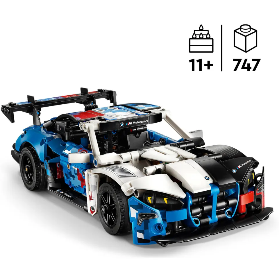 Lego Technic BMW M4 GT3 EVO Racewagen Speelgoed voor Kinderen 42226, foto 4