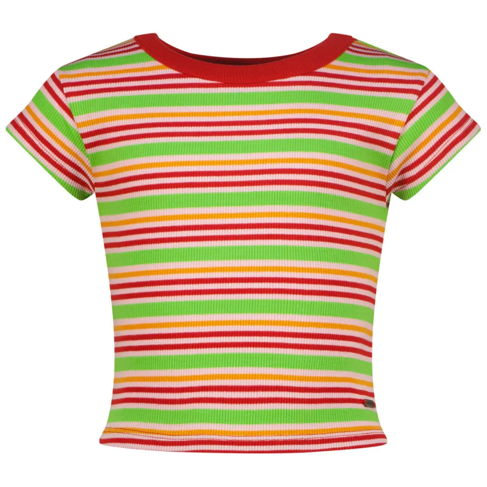 Vingino gestreept T-shirt rood, foto 2