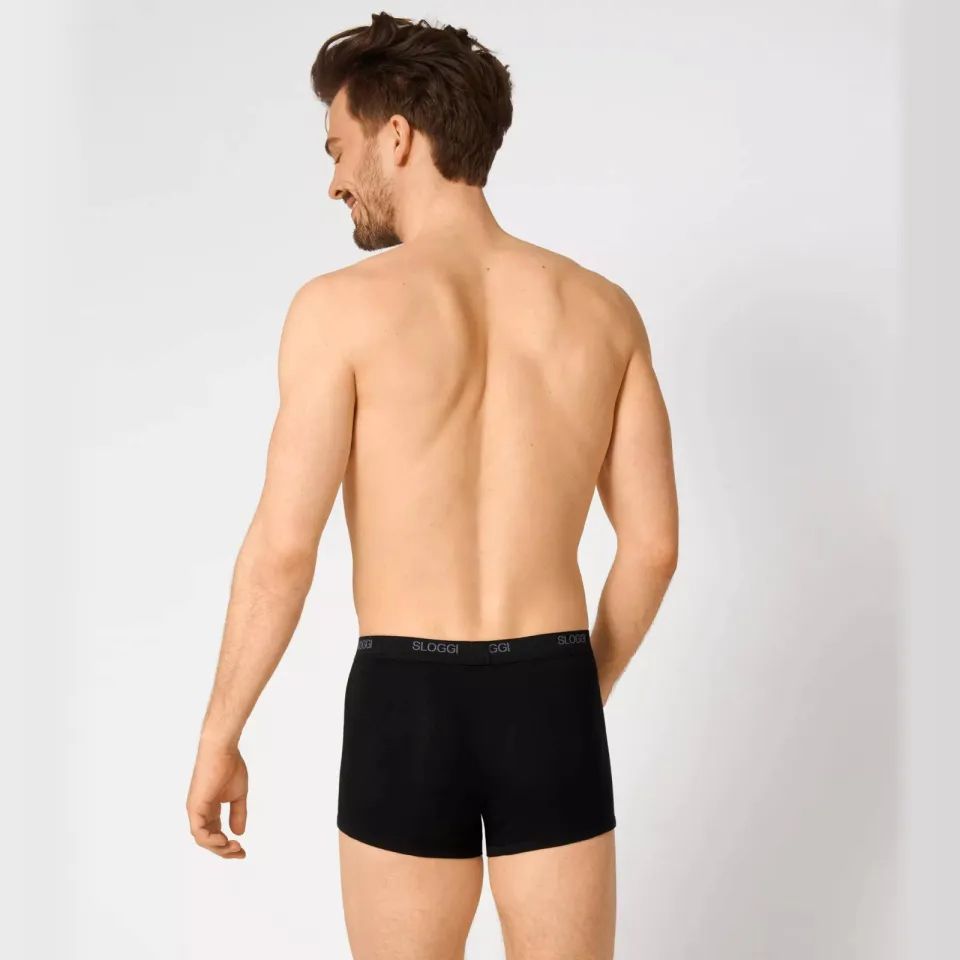 Sloggi MEN Basic boxershort (set van 2) zwart, foto 3