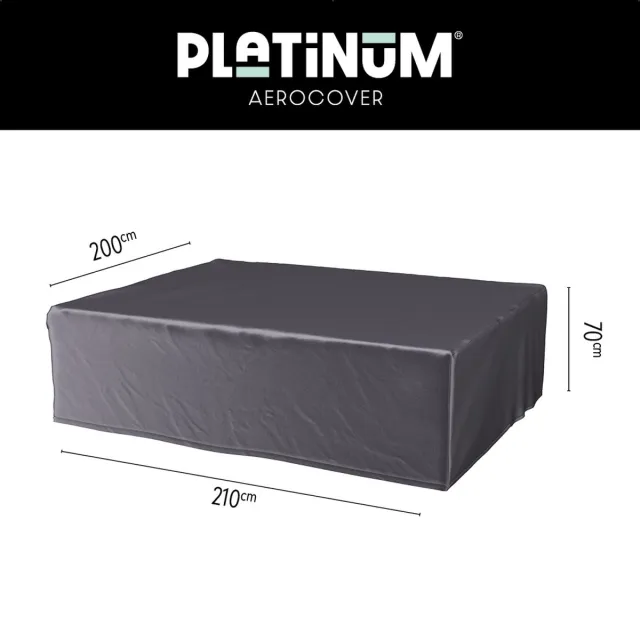 Platinum AeroCover loungesethoes 210 x 200 x 70 cm Antraciet