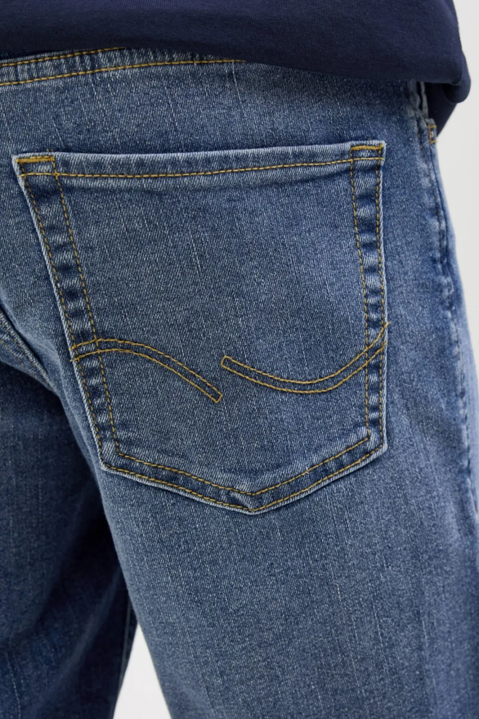 Jack & Jones Junior regular denim jeansshort blauw, foto 6