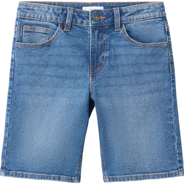 Mango Kids denim short medium blue denim, foto 2