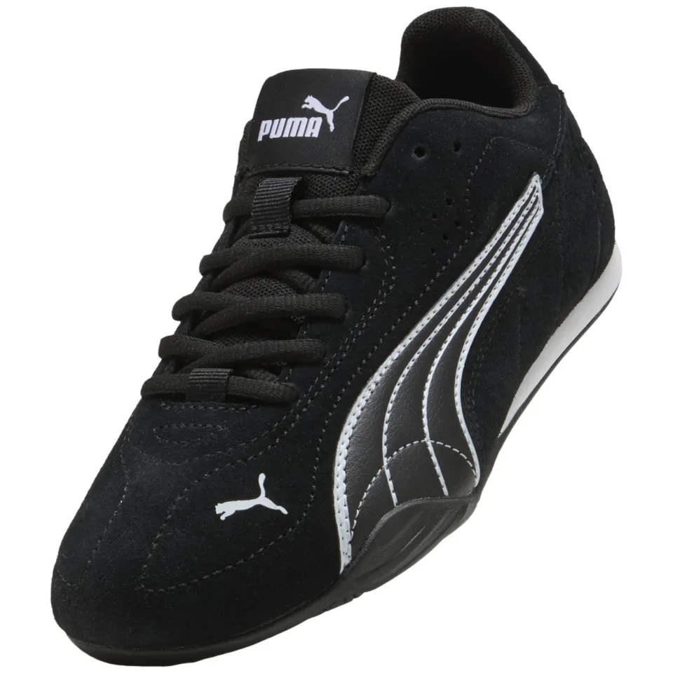 Puma Catch suède sneakers - zwart/wit, foto 5