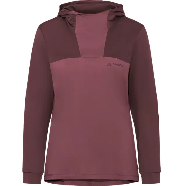 Vaude Qimsa Hoody fietsshirt paars, foto 2