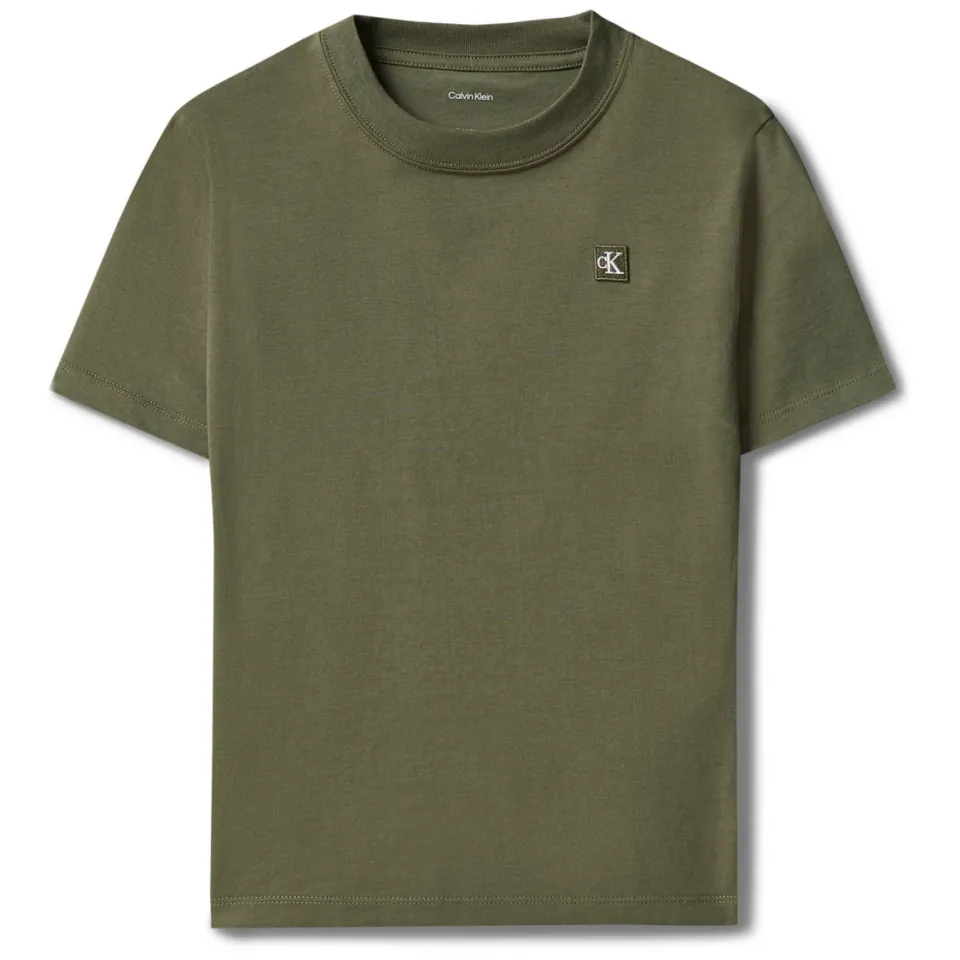 Calvin Klein T-shirt olijfgroen, foto 2