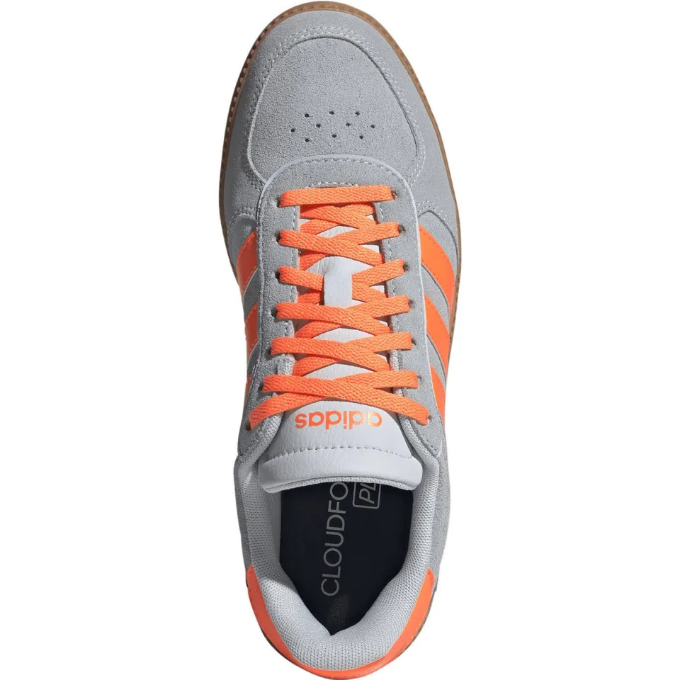 Adidas Sportswear Breaknet Sleek sneakers lichtblauw/oranje, foto 4