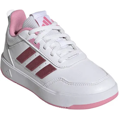 Adidas Sportswear Tensaur Sport imitatieleren leren sneakers 3.0 wit/roze, foto 4