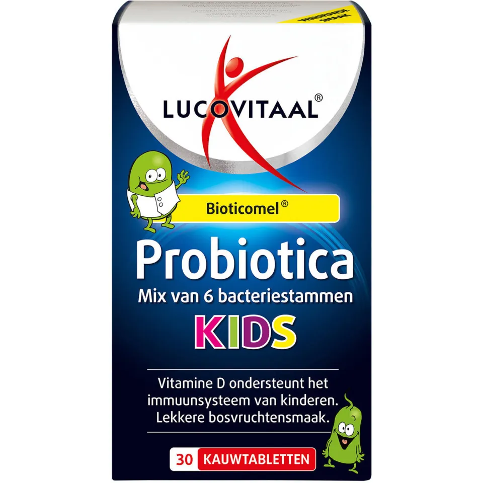 Lucovitaal Probiotica Kids - 30 kauwtabletten, foto 6