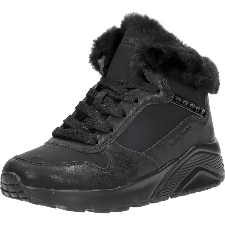 Skechers Uno Lite Comfurt Collar wandelschoen zwart, foto 4