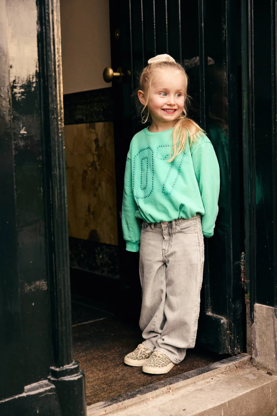 Daily7 wide leg jeans - grijs, foto 7