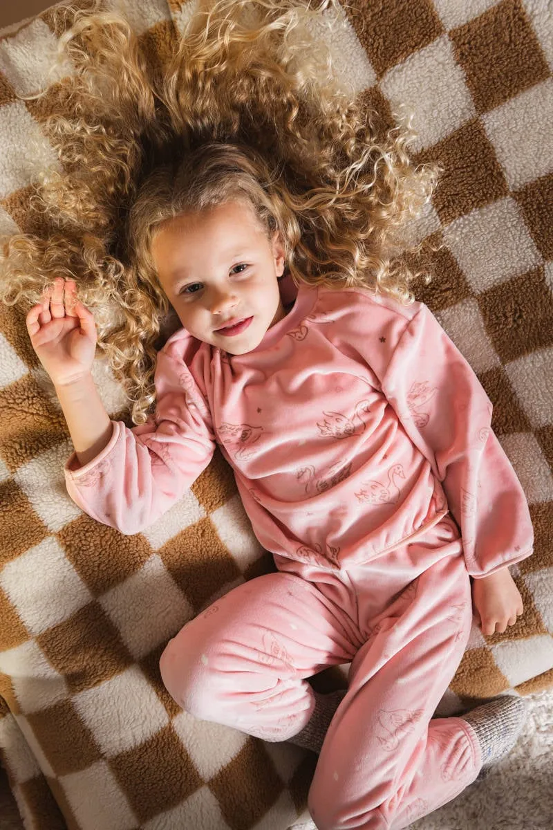 Quapi pyjamaset roze met all over print, foto 5