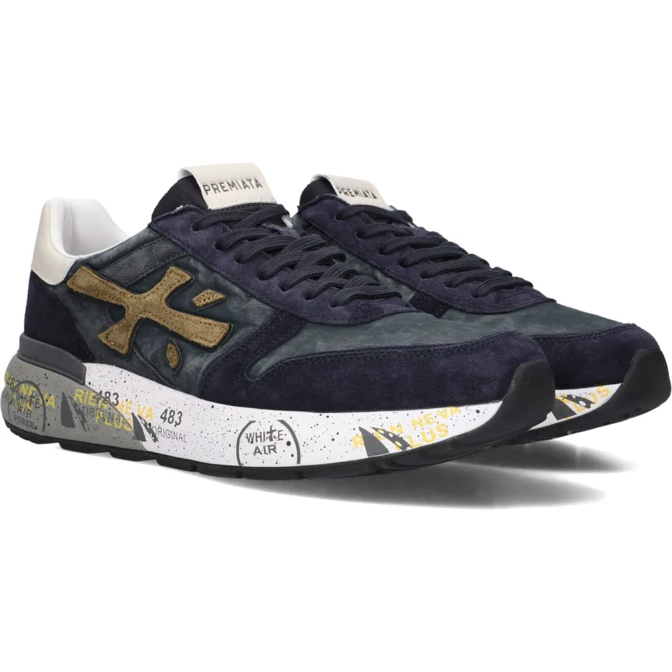 Premiata Mick sneakers blauw, foto 2