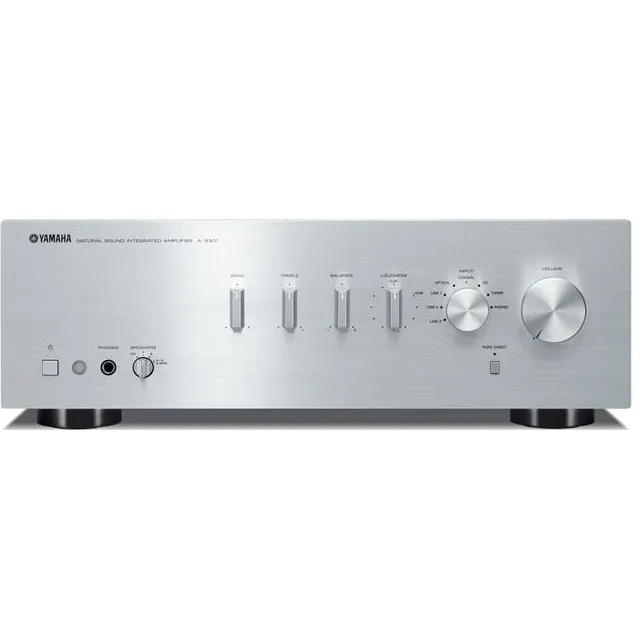 Yamaha AS-301 Versterker Zilver