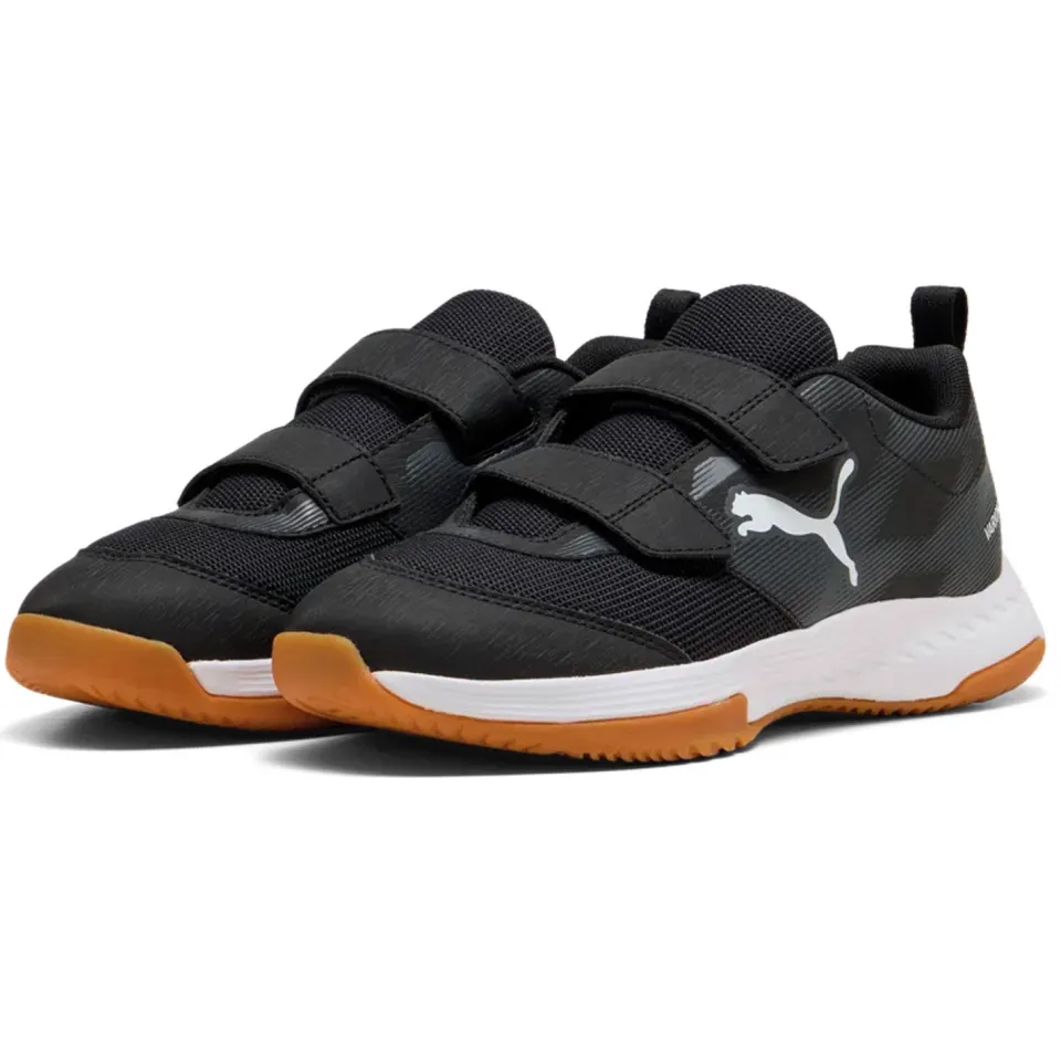Puma Varion 3 V junior imitatieleren voetbalschoenen - zwart, foto 3