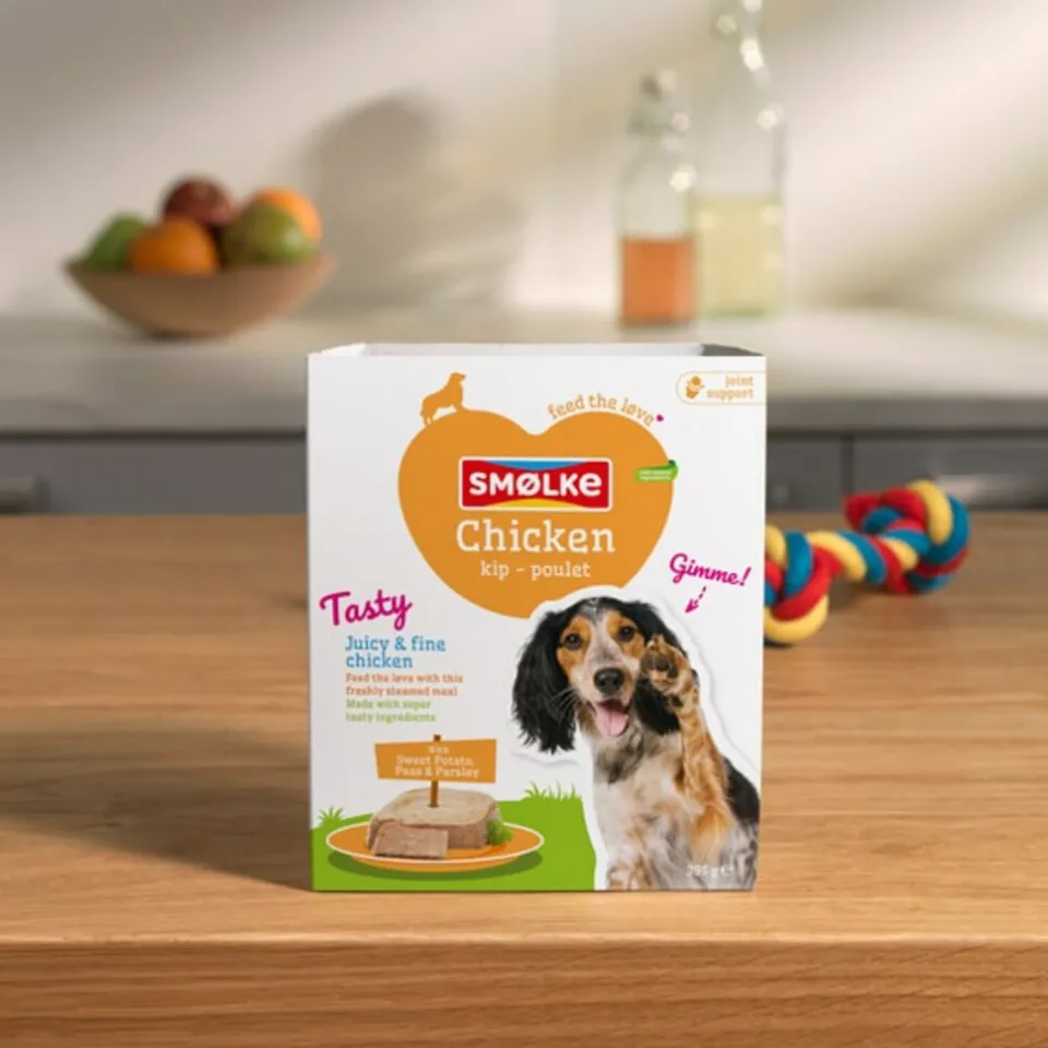 Smolke Favørites Box vers gestoomd nat hondenvoer 12 x 395 g, foto 5