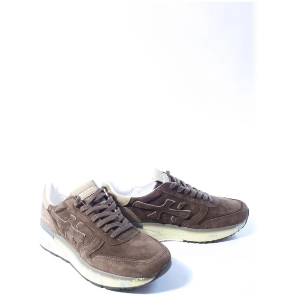 Premiata Mick lage sneakers bruin, foto 2