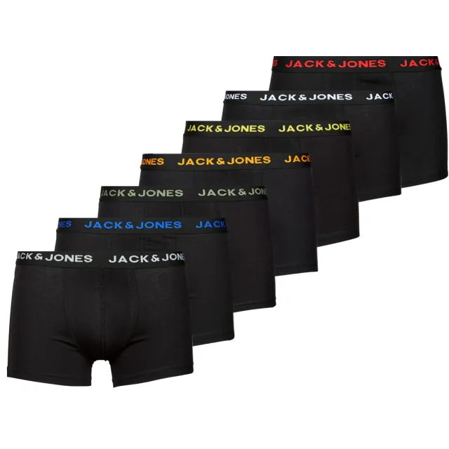 Boxers Jack & Jones JACBASIC TRUNKS X7 zwart