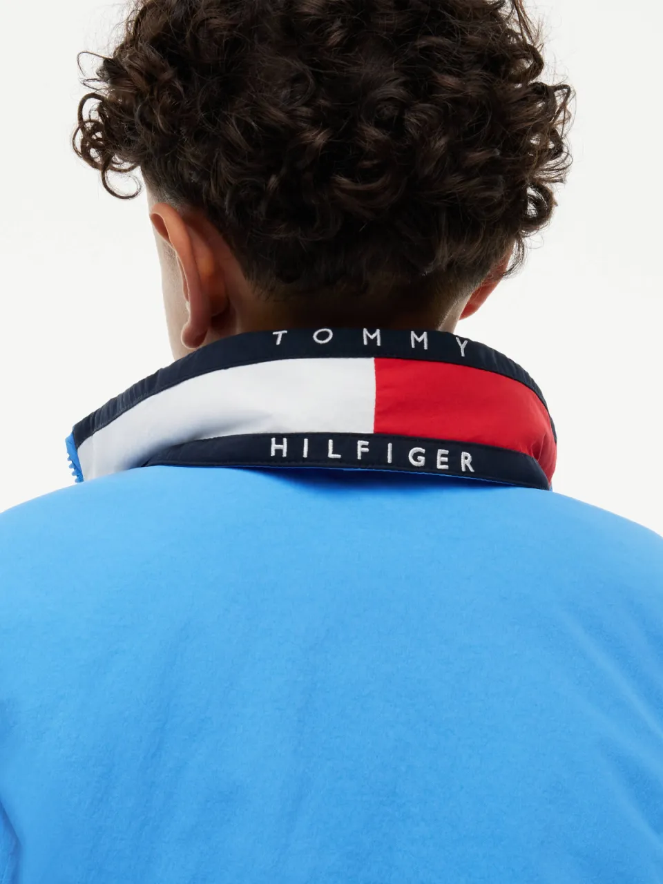 Tommy Hilfiger gewatteerde winterjas blauw, foto 6