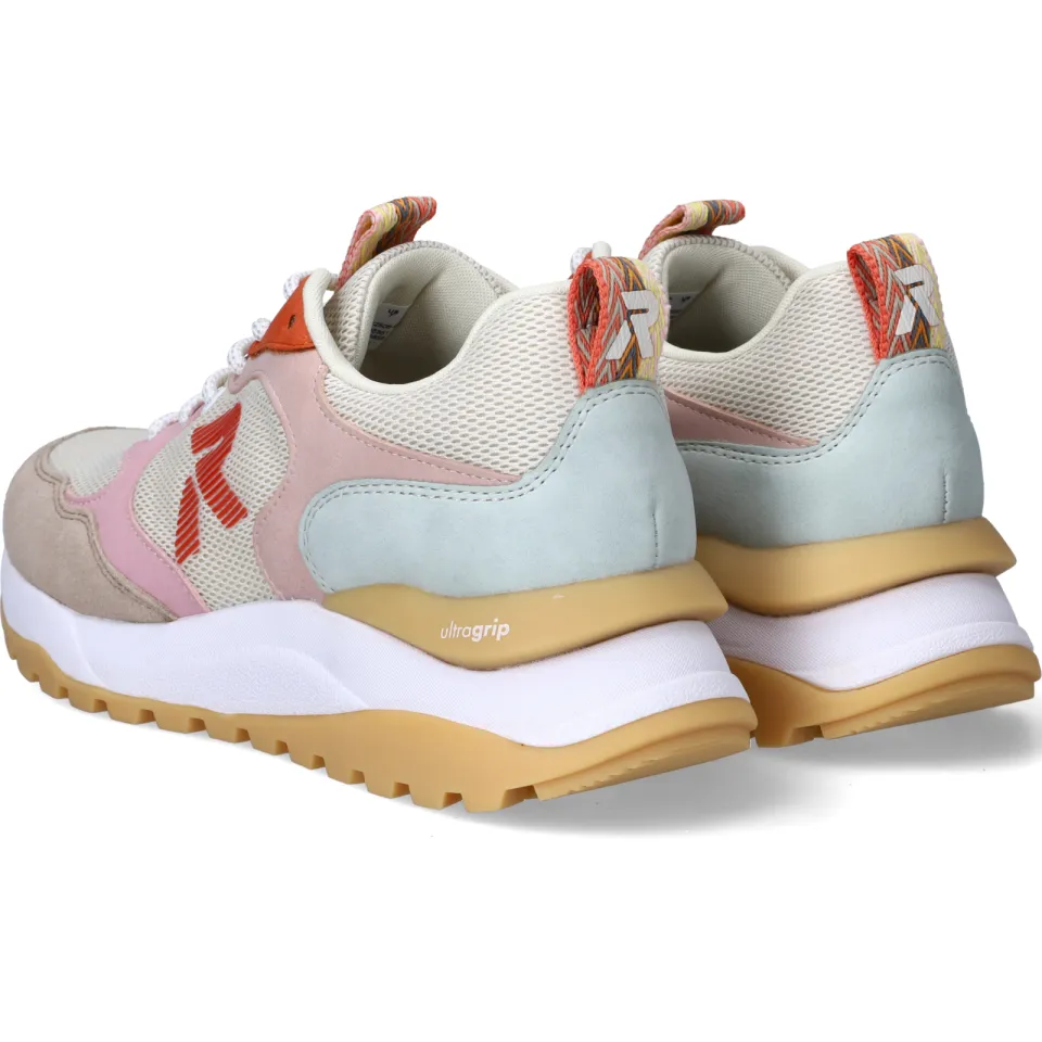 Rieker W250661 lage sneakers wit, foto 3