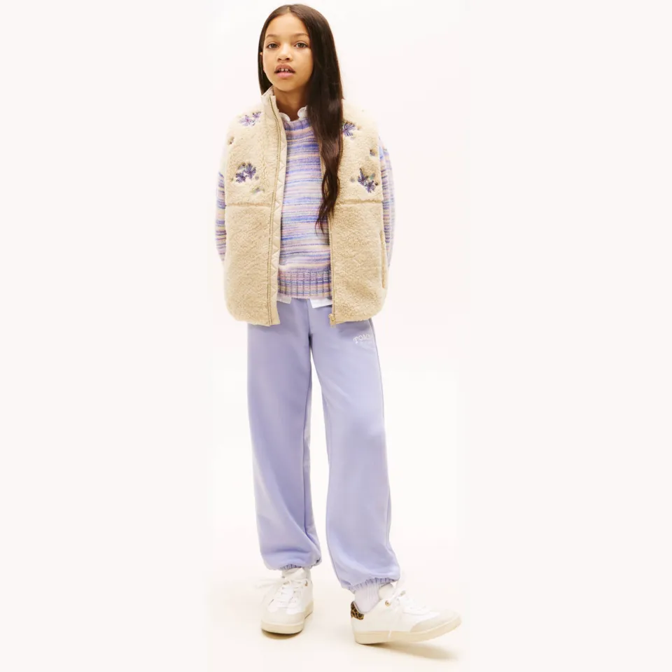 Tommy Hilfiger MONOTYPE joggingbroek lila