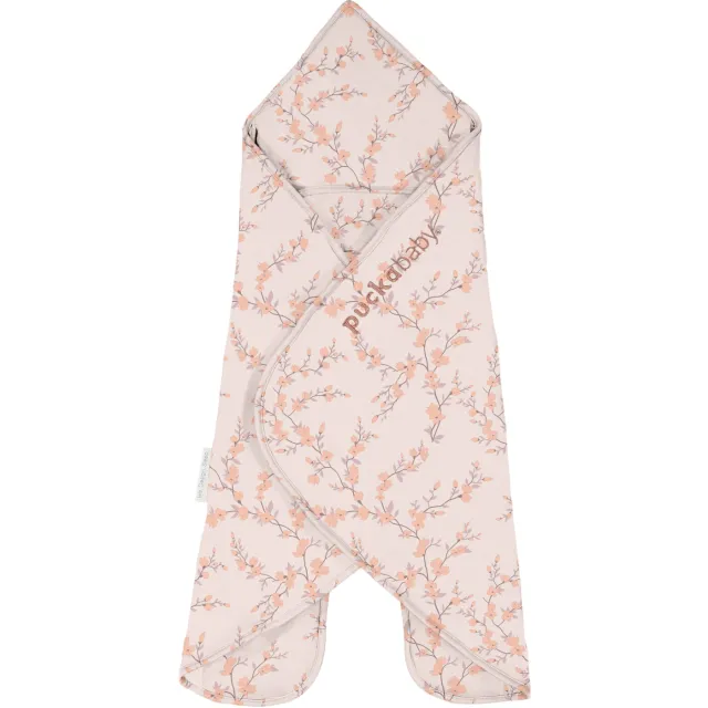 Puckababy The Gogo Newborn wikkeldeken rosé Rosé/blossom