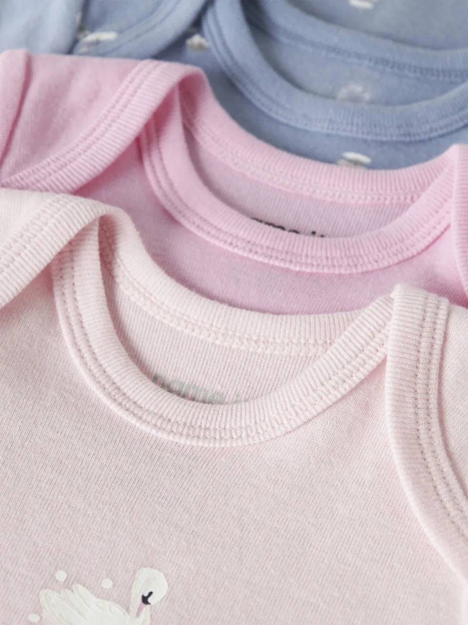 NAME IT BABY romper - lichtroze/roze/blauw (set van 3), foto 6